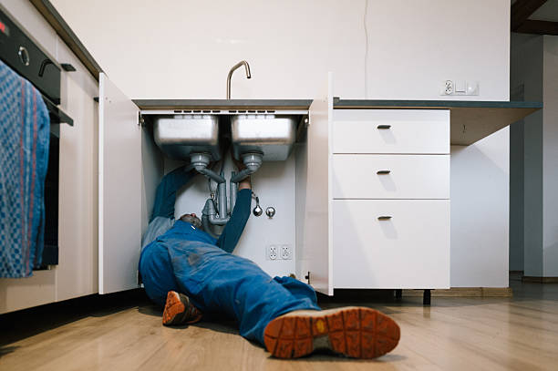 Professional Pipe Repair technician working in Bock, MN